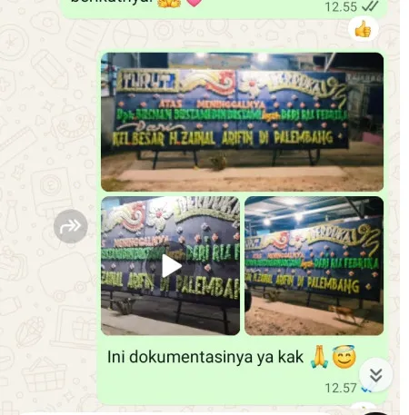 Pengiriman Papan Bunga Duka Paninggilan
