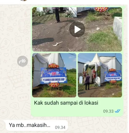 Pengiriman Karangan Bunga Paninggilan