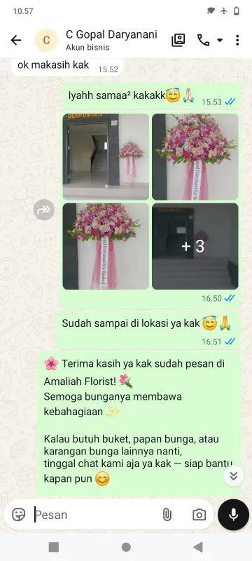 Pengiriman Karangan Bunga Paninggilan