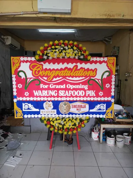 Papan Bunga Ucapan Selamat Paninggilan